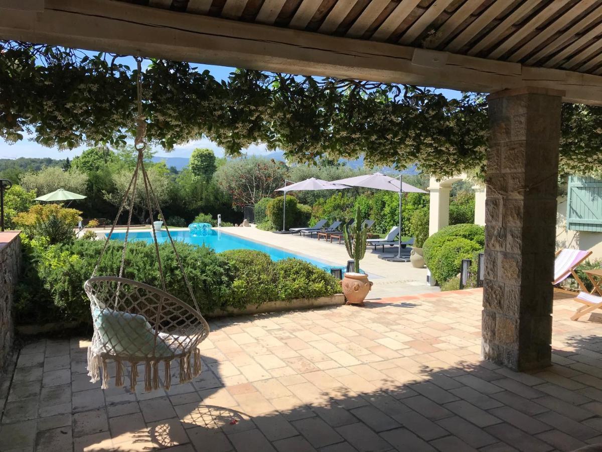 Le Mas De La Source Bed and Breakfast Mougins Esterno foto