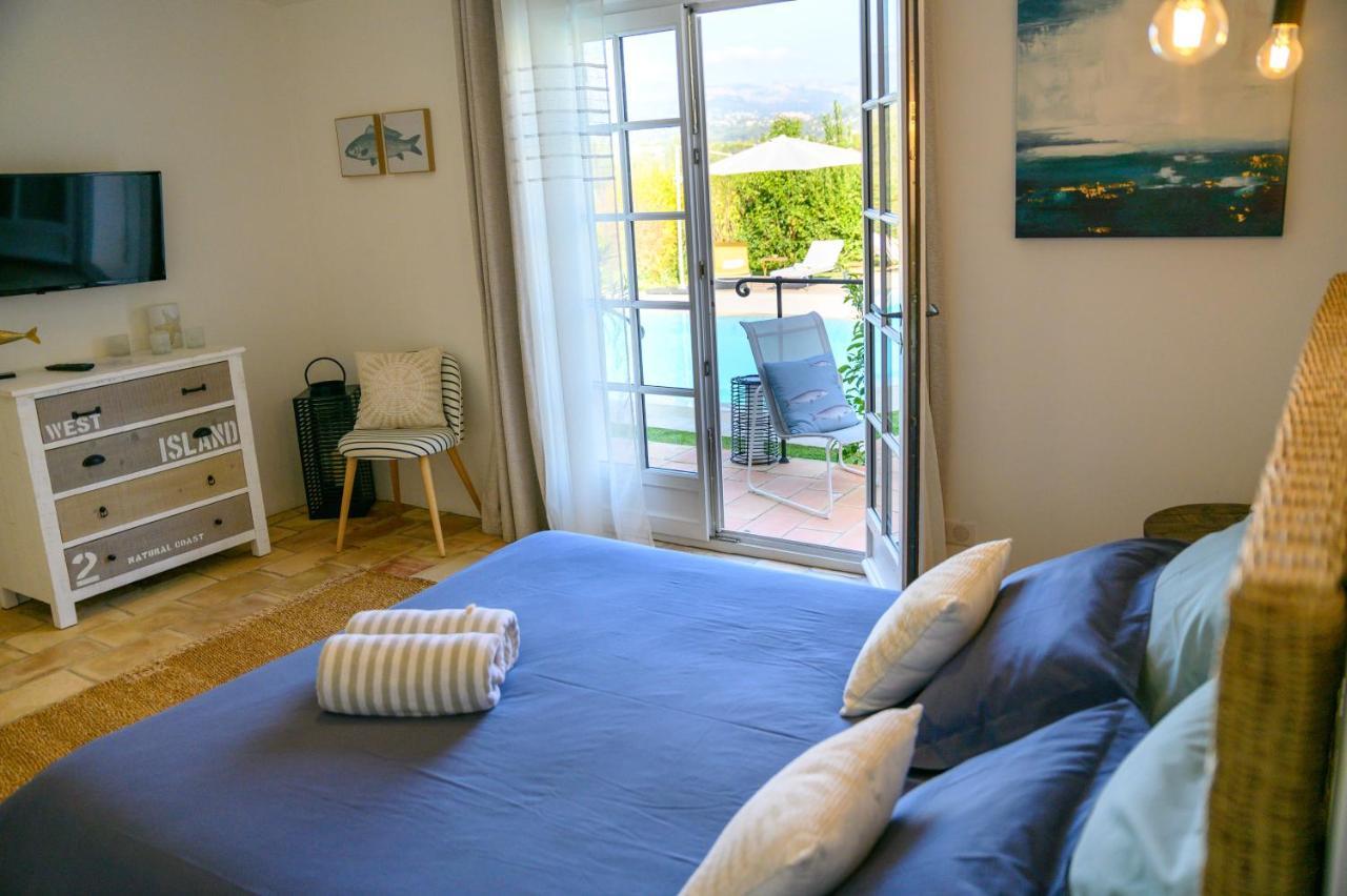 Le Mas De La Source Bed and Breakfast Mougins Esterno foto